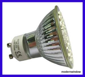 5x GU10 White 48 3528 SMD LED Spot Light Lamp Bulb  