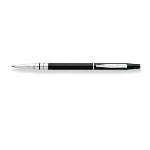  Cross Spire, Black Lacquer, Rolling Ball Pen (AT0565 4 