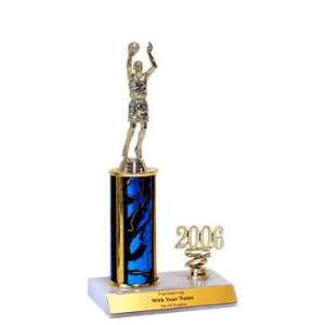  Basketball Trophies w/Year Trim