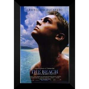  The Beach 27x40 FRAMED Movie Poster   Style B   2000