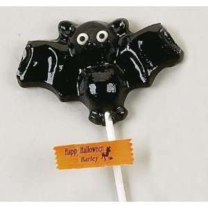 Black Bat Shaped Lollipop 24 Count  Grocery & Gourmet 
