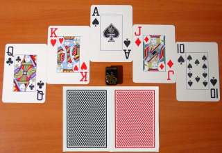 COPAG TEXAS HOLDEM POKER Plastic Playing Cards +1 KEM  