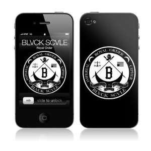   MS BLSC10133 iPhone 4  BLVCK SCVLE  Royal Order Skin Electronics