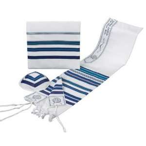  Tallit Bnei Ohr   Blue Colors, 36 x 72 Everything 