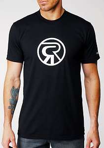 Rock and Republic Bianca R Logo Black T shirt (Large)  