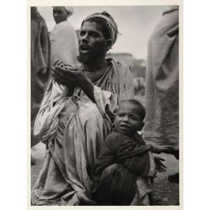  1937 Blind Beggar Child Tetouan Tetuan Morocco Africa 