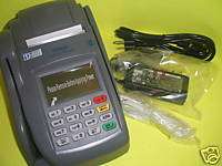 First Data FD200 Credit Card Terminal Check Processing  