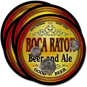 Boca Raton, FL Beer & Ale Coasters   4pk