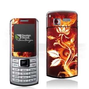  Design Skins for Samsung S3310   Burning Rose Design Folie 