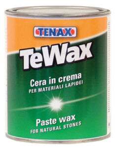 Tenax Solid Wax Paste   Black 1 Liter  