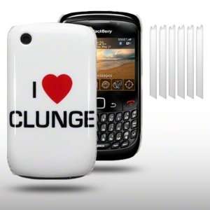  BLACKBERRY CURVE 8520 I LOVE CLUNGE DESIGN BACK COVER 