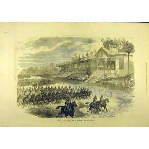    1871 Review French Army Longchamps Bois De Boulogne