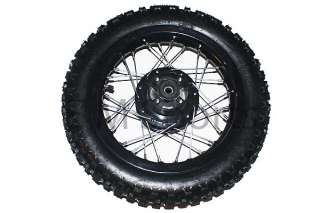 Dirt Pit Bike Rear Wheel Tire Parts 110 125cc Coolster  