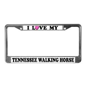  Tennessee Walking Horse Pets License Plate Frame by 
