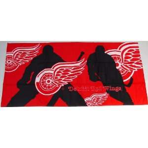    Detroit Red Wings NHL 30x60 Beach/Bath Towel