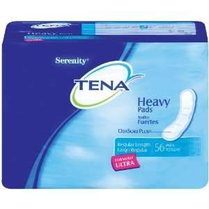 Tena Serenity Pads, Secure Bladder Protection, Heavy, 56 Count Package