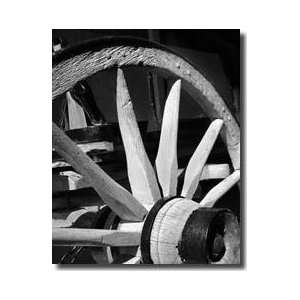  Wagon Wheel I Giclee Print