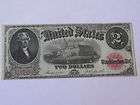 1917 Two Dollar U.S. Note, $2, Teehee/Burke, Nice