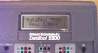 Datacom Technologies Inc. DataTool 5500   Works Great  