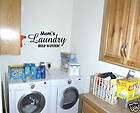 Wall Decals   Quote   Moms Laundry 36   Wall letters