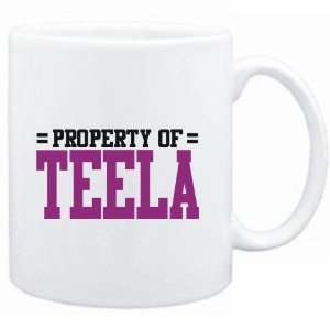    Mug White  Property of Teela  Female Names