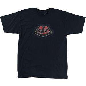  Troy Lee Designs Badge T Shirt   Small/Navy Automotive