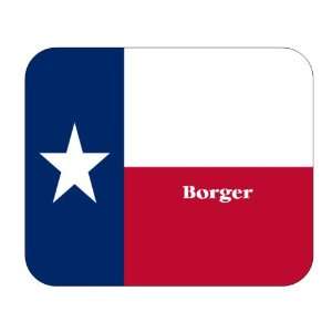  US State Flag   Borger, Texas (TX) Mouse Pad Everything 