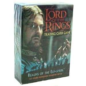   Tcg   Realms Of The Elf Lords Starter Deck Boromir   63C Toys & Games