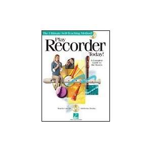    Hal Leonard Play Recorder Today (Book/CD) Musical Instruments