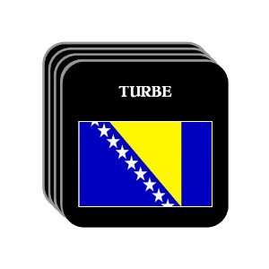  Bosnia and Herzegovina   TURBE Set of 4 Mini Mousepad 