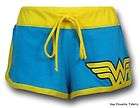 Officially Licensed DC Comics Wonder Woman Symbol Short Shorts Booty 