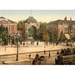  The Tivoli park entrance, Copenhagen, Denmark 1890s 
