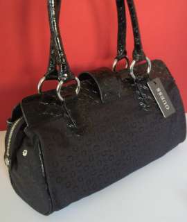 NEW GUESS Black Primary Handbag Bag Purse with Wallet + Checkbook 3 PC 