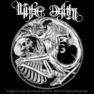 Life Death Yin Yang Shirt Fetus Skeleton Punk Metal Emo  