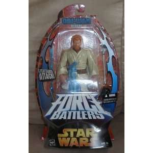   Kenobi, Force Battlers, Lightsaber Attack with Weapons. Toys & Games