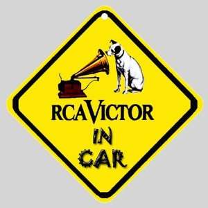  RCA VICTOR NIPPER DOG Logo Car Window Sign Everything 
