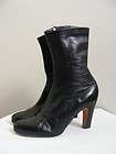 black short boot heels  