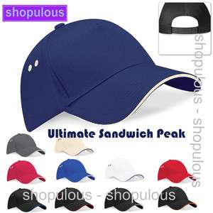Sandwich Peak Baseball Cap Cotton Sun Hat Quality  