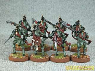 40K WDS Painted Tau Empire Kroot Carnivore Squad m74  