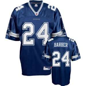 Marion Barber Reebok NFL Navy Dallas Cowboys Kids 4 7 Jersey  