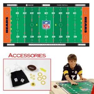    NFLR Licensed Finger FootballT Game Mat   Bears Toys & Games