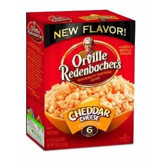 Orville Redenbacher Cheddar Cheese Microwave Popcorn, 18 Ounce Boxes 