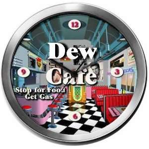  DEW 14 Inch Cafe Metal Clock Quartz Movement Kitchen 