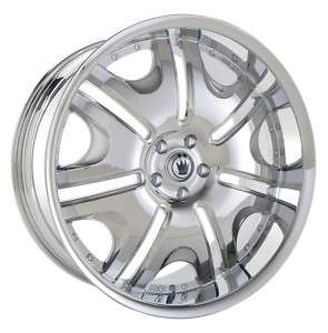 22x10 Konig Blix 1 Chrome Wheel/Rim(s) 5x120 5 120 22 10  
