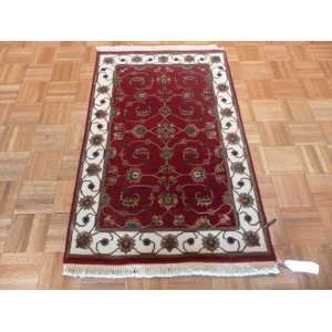   HAND KNOTTED TABRIZ ORIENTAL RUG WITH SILK 