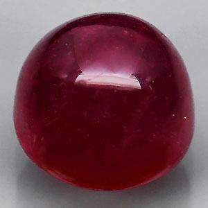 32ct Charming Round Cabochon Top Blood Red Ruby Natural  