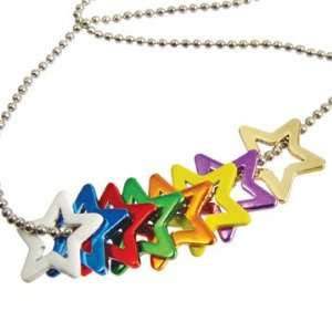    Young Women Values Star Charms Necklace/Mixed Metal Jewelry