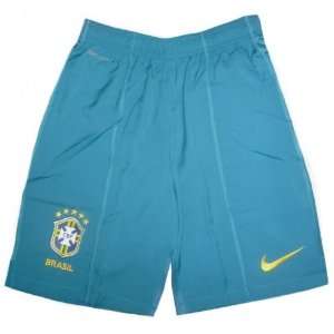  Brazil Boys Away Soccer Shorts 2011 12