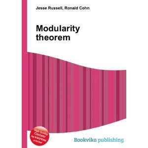  Modularity theorem Ronald Cohn Jesse Russell Books
