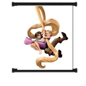  Tangled Movie Fabric Wall Scroll Poster (32x37) Inches 